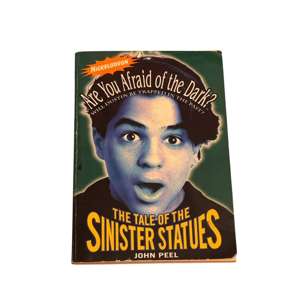 Nickelodeon Sinister Statues Back Cover - Green and Yellow Accents